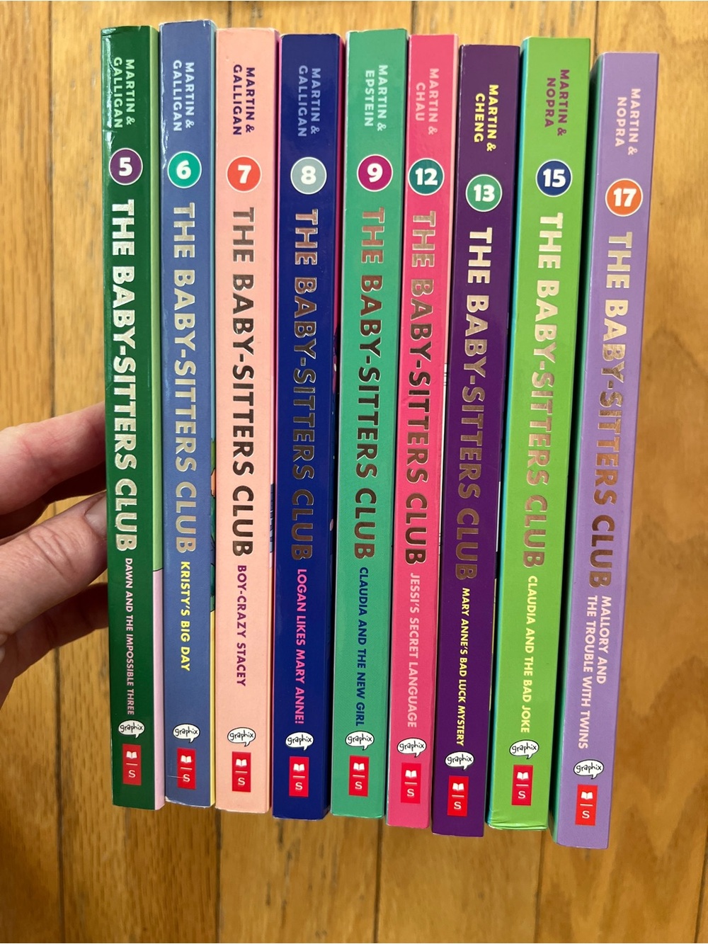 Set of The Baby-Sitters club graphic novels